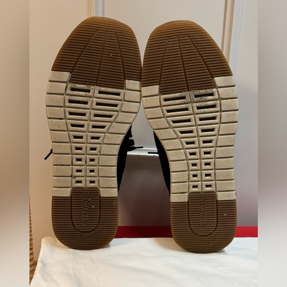 Vince Black Suede Sneakers - Picture 7 of 7
